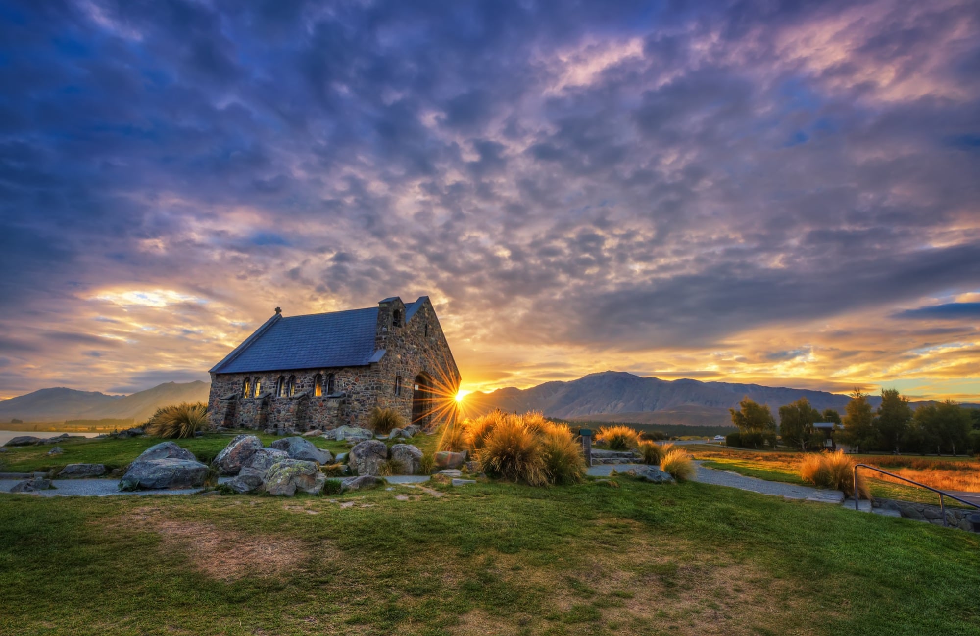 Lake Tekapo landscape
